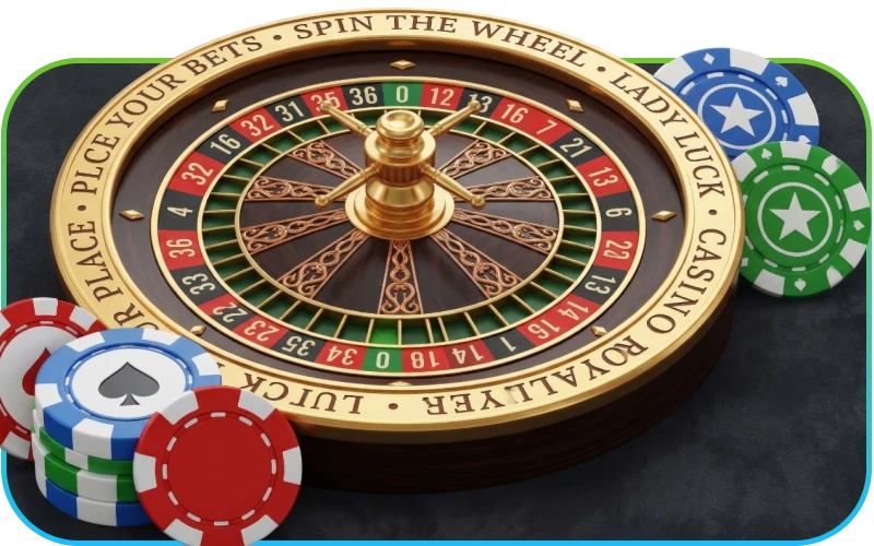 Selección de mesas de ruleta con crupieres en vivo y diferentes variantes de apuesta.