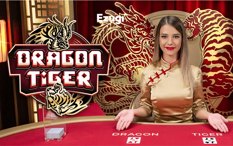 Juego rápido de cartas en vivo basado en la comparación de valores entre dos posiciones.