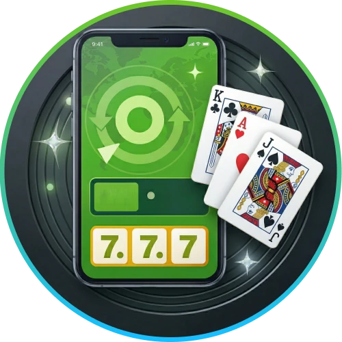 Vista de la aplicación de Coolbet instalada en un smartphone de última generación.