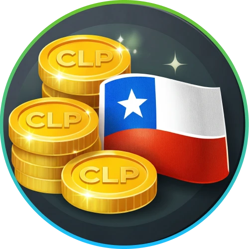 Interfaz de pagos que muestra depósitos y retiros en moneda nacional chilena.